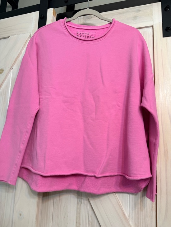 Frank & Eileen Sweaters - Brand New From Frank and Eileen Anna M triple fleece sweatshirt Bubblegum Pink